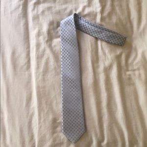 Silver & Gray Woven Tie
